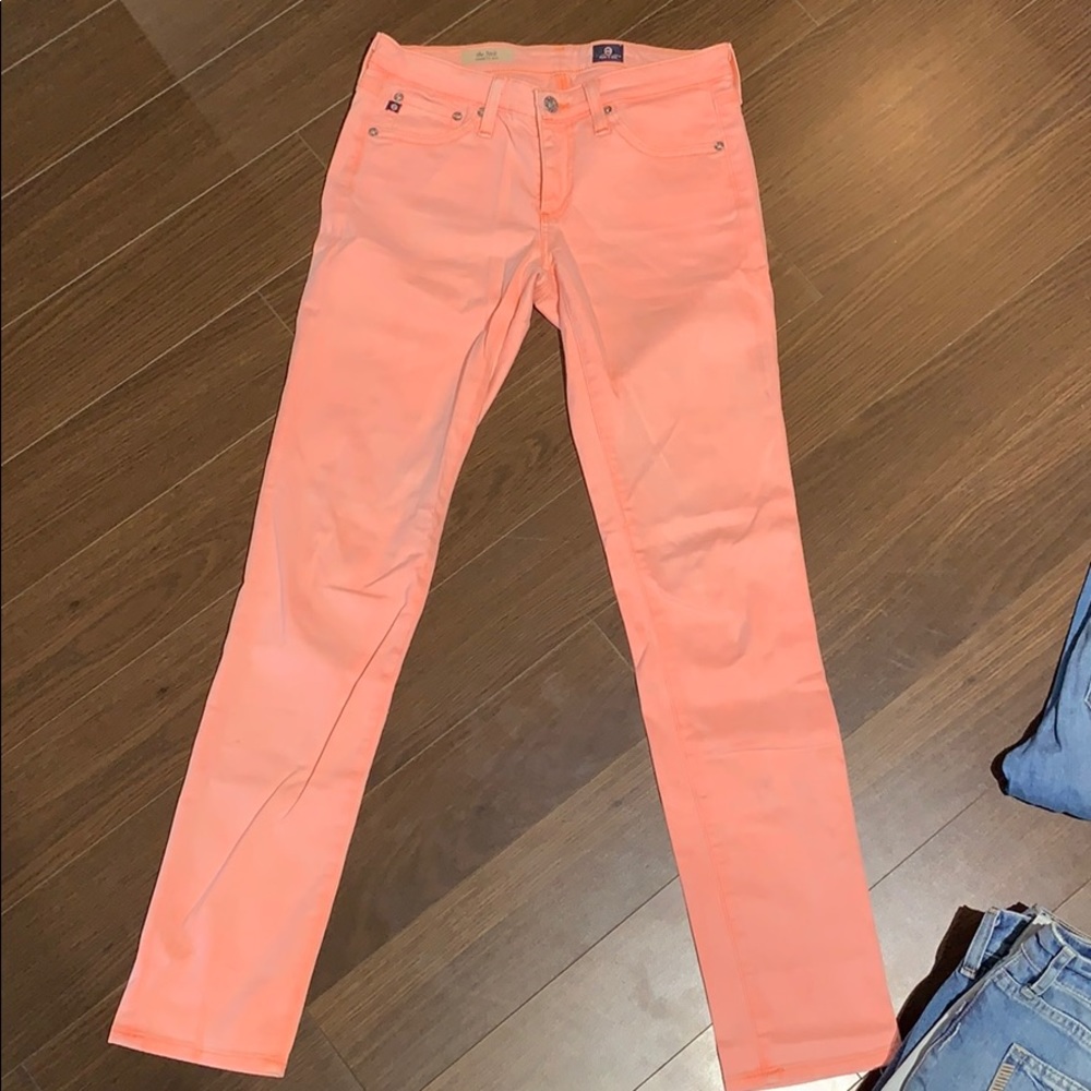 Neon cigarette jean